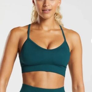 Gymshark Sweat Seamless Sports Bra - Winter Teal